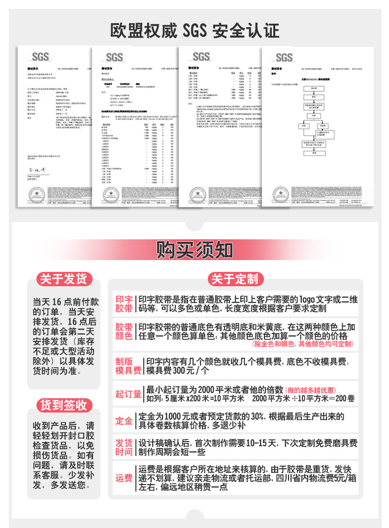通用详情页资质快递
