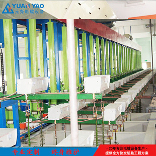 Vertical Lift Double Cathode with Steering Head Plating Equipment Environmental Production Line Factory Direct Discount Exports