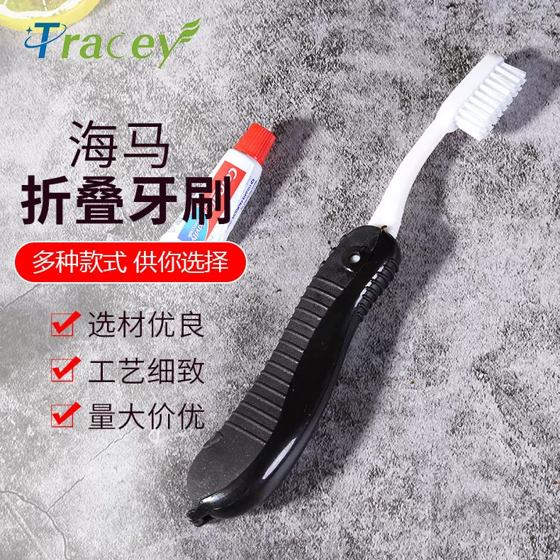 折叠牙刷梳子 宾馆酒店旅行航空用品非一次性牙刷