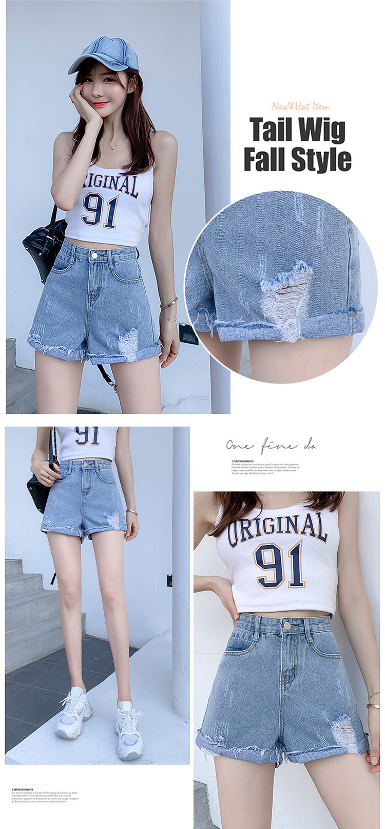 Pantalon léger femme en cow-boy - Ref 3430195 Image 12