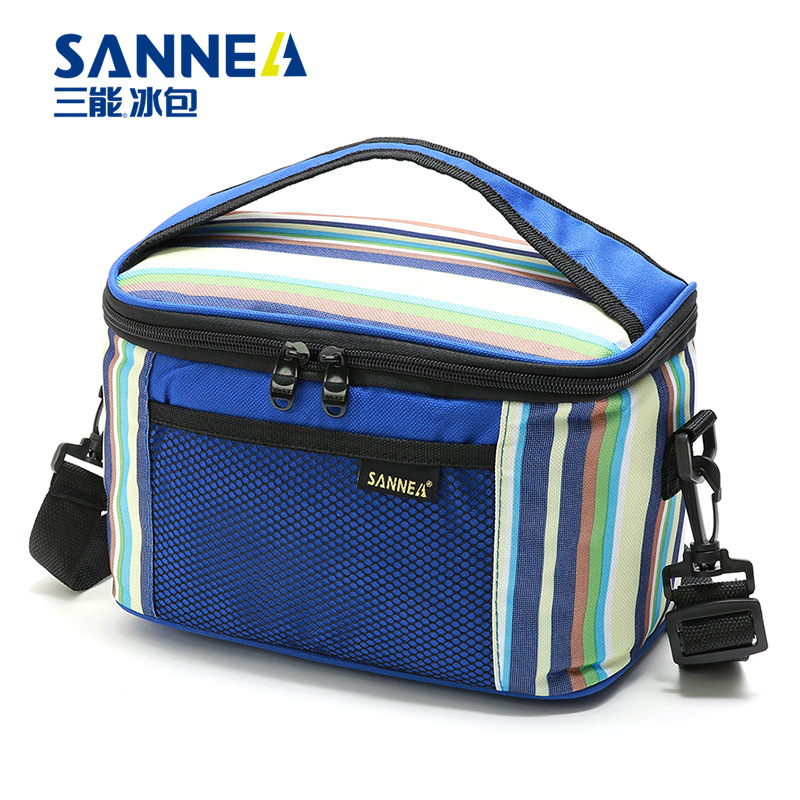 SANNE new insulation bag striped Oxford...