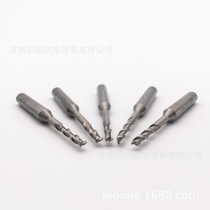 单双刃仿形铣刀断桥铝门窗幕墙设备配件高速钢数控中心仿型铣钻头
