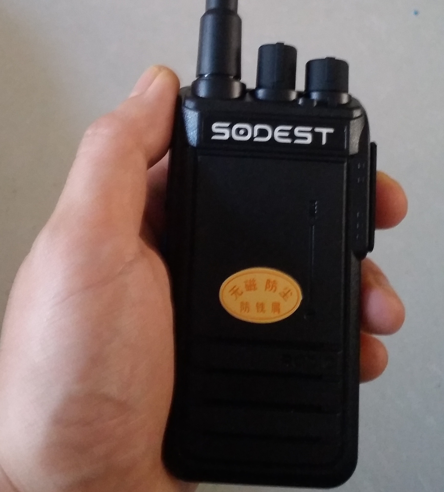 瞬声TC90012W大功率远距离无磁喇叭待机王无线手持对讲机