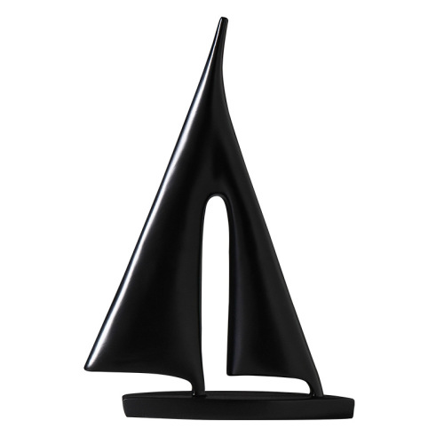 Nordic modern simple sailboat small ornaments resin crafts creative living room office desktop home decorations