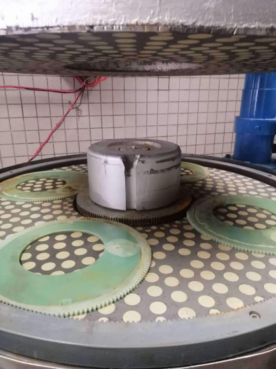 二手不锈钢双面研磨机  金刚石双面磨床   树脂砂盘研磨机