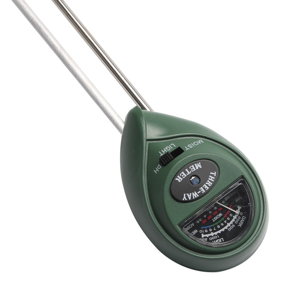 供应土壤检测仪 花盆式土壤湿度计 园艺测试仪 土壤PH计 酸碱度计