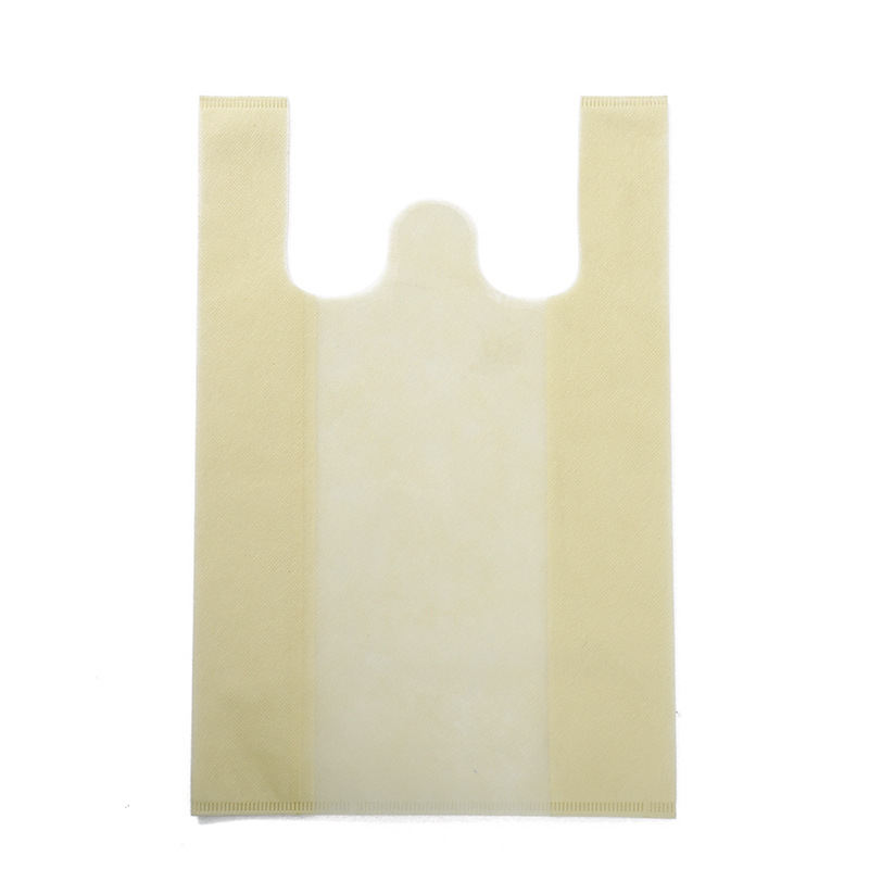 无纺布背心袋可印LOGO服装超市购物手提袋定制广告礼品无纺布袋详情图10