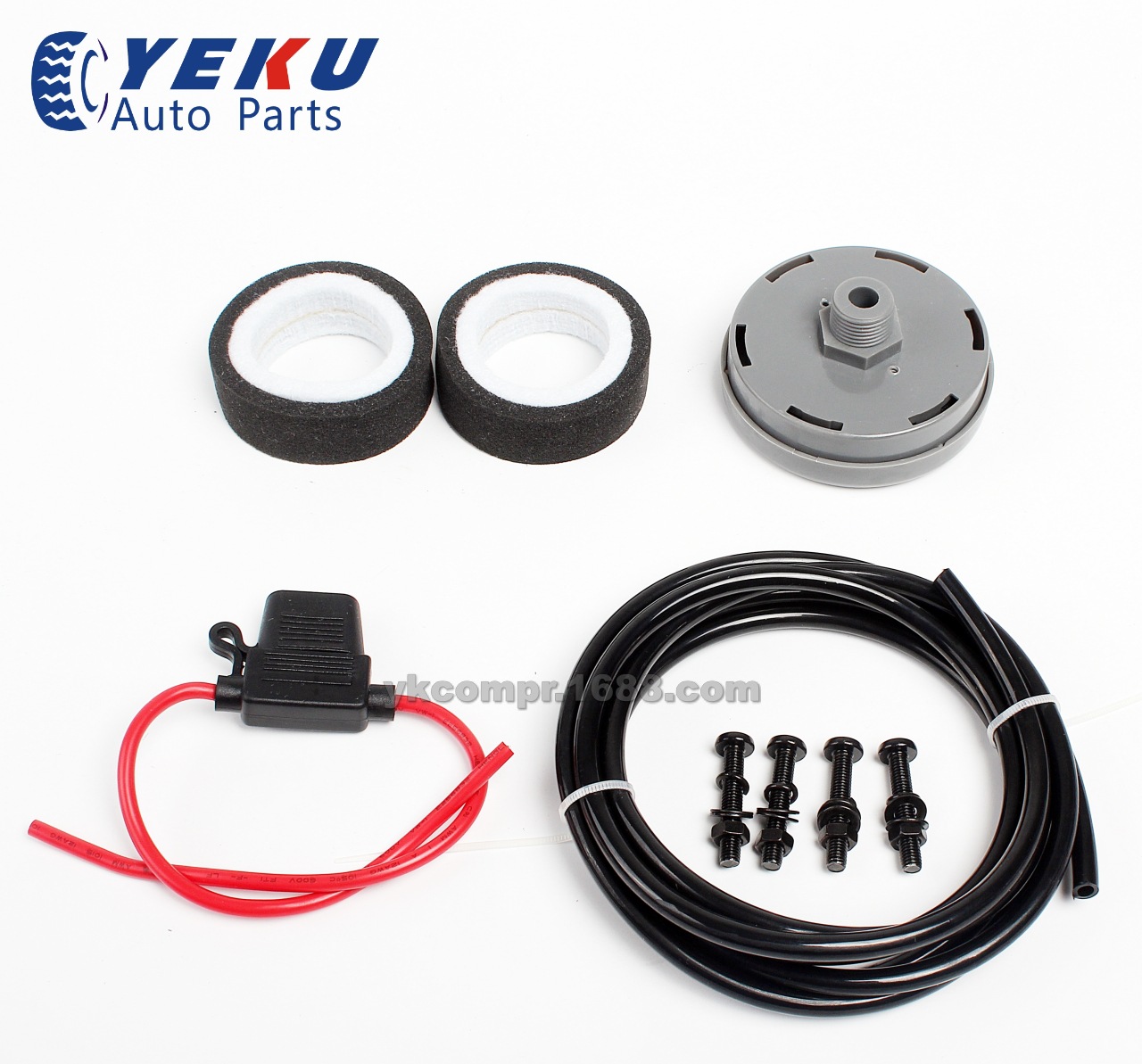 12V150psi车载气泵汽车改装小型空压机气泵