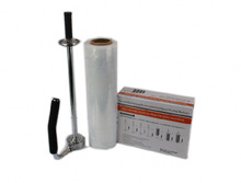 缠绕膜拉膜器手动拉膜器缠绕膜打包机不锈钢手动包膜机绕膜机包邮