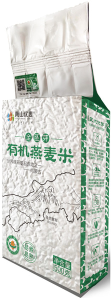 Yinshan Youmai organic oats 500g (aluminum foil)