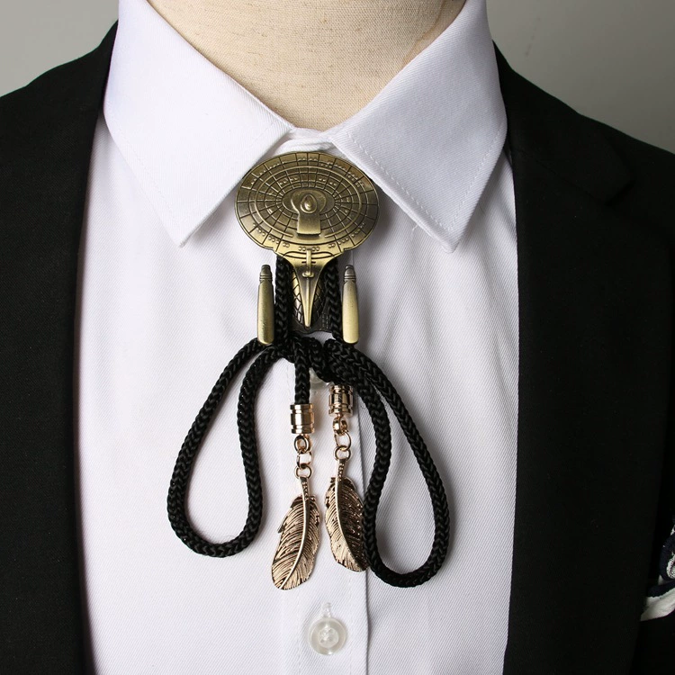 Корейская версия галстука-bolo ZQY Explosion Popular U.S. Captain Iron Man Steel Show Space Ship Bolo Bands длинная верёвка