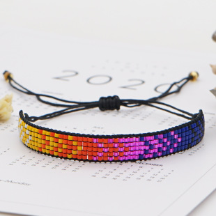 New  Fashion Miyuki Hand-woven Hexagonal Star Pattern Bracelet display picture 6