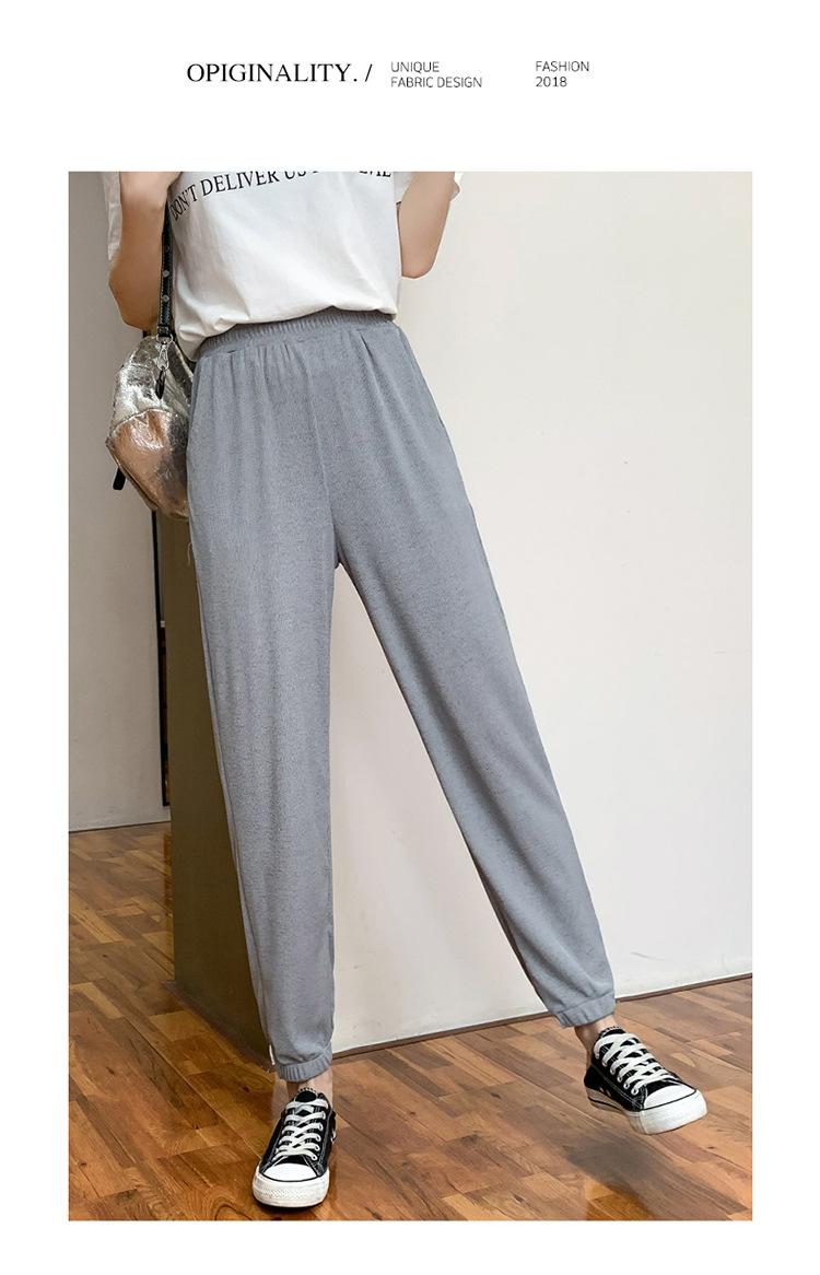 Pantalon léger femme en coton - Ref 3430172 Image 45