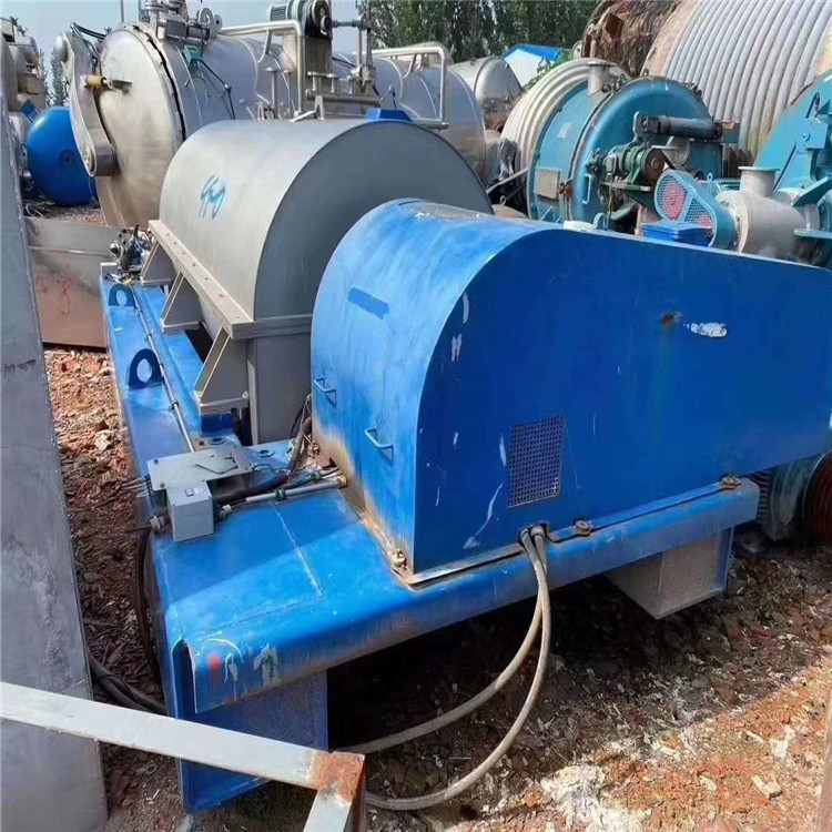 回收二手离心机 二手卧式离心污泥脱水机 卧式螺旋沉降卸料离心机