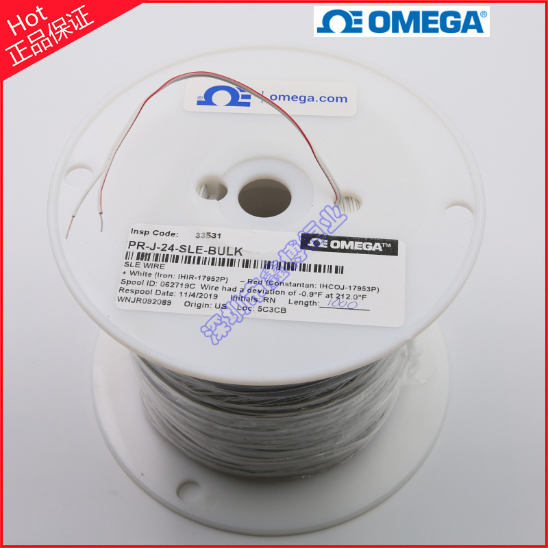 PR-J-24-1000,PR-K-24-SLE-200热电偶线欧米感温测温线PVC撕裂线