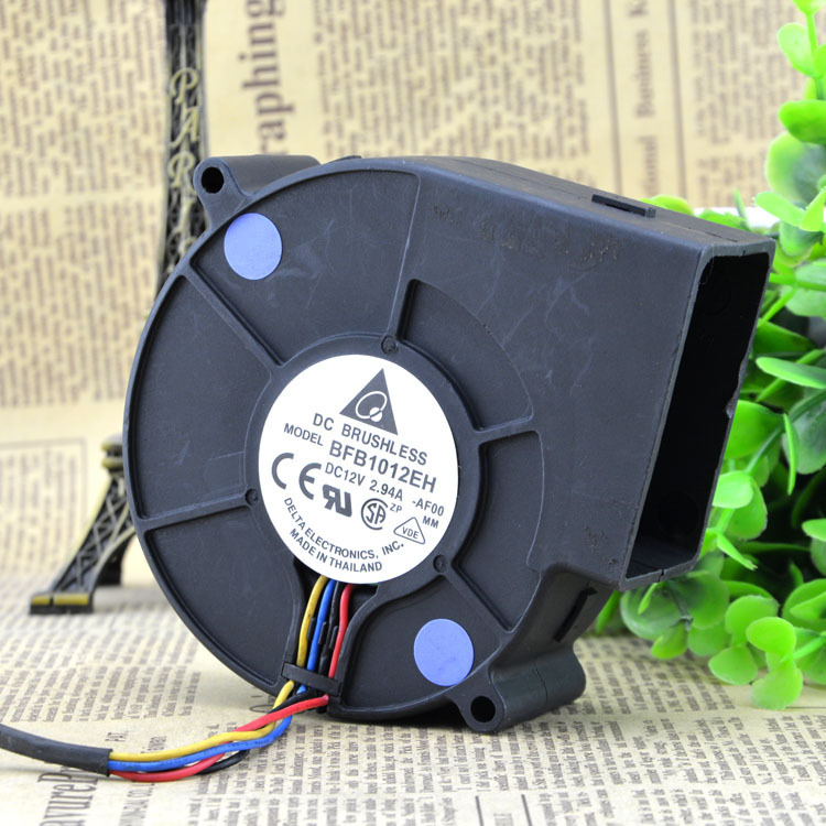 Delta BFB1012EH 9733 12v 2.94A Double Ball large volume fan centrifugal turbine blower Delta BFB1012EH 9733 12v 2.94A Double Ball large volume fan centrifugal turbine blower
