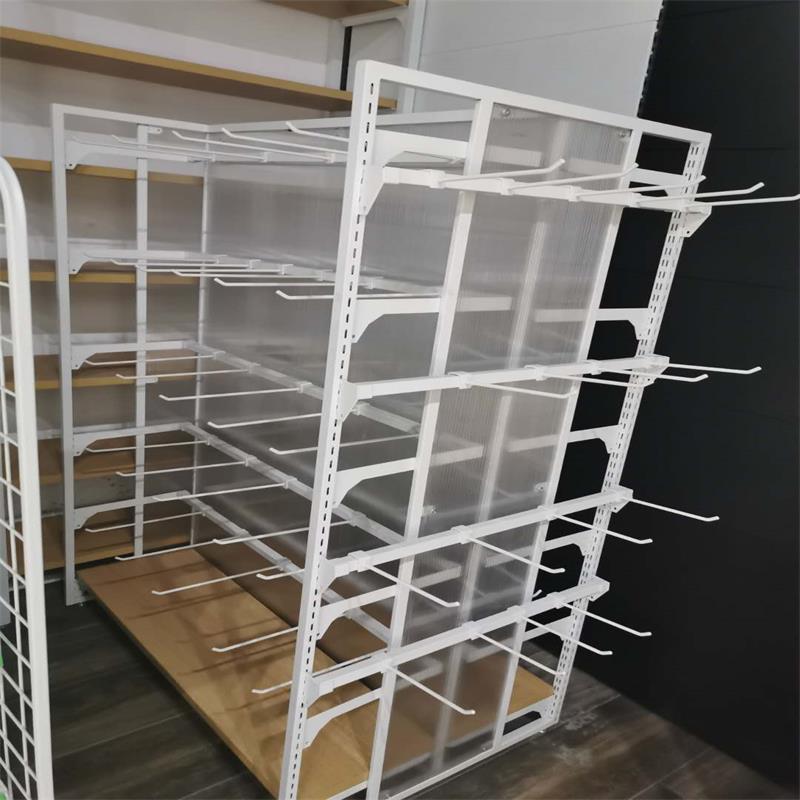 mi niso挂钩展示架 白色优雅款 层高可调展示架收纳商用饰品