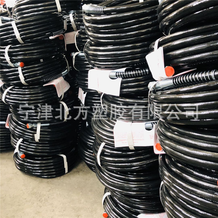 无气喷涂机高压管连接头喷涂软管乳胶漆涂料管10/13/15/20/30米