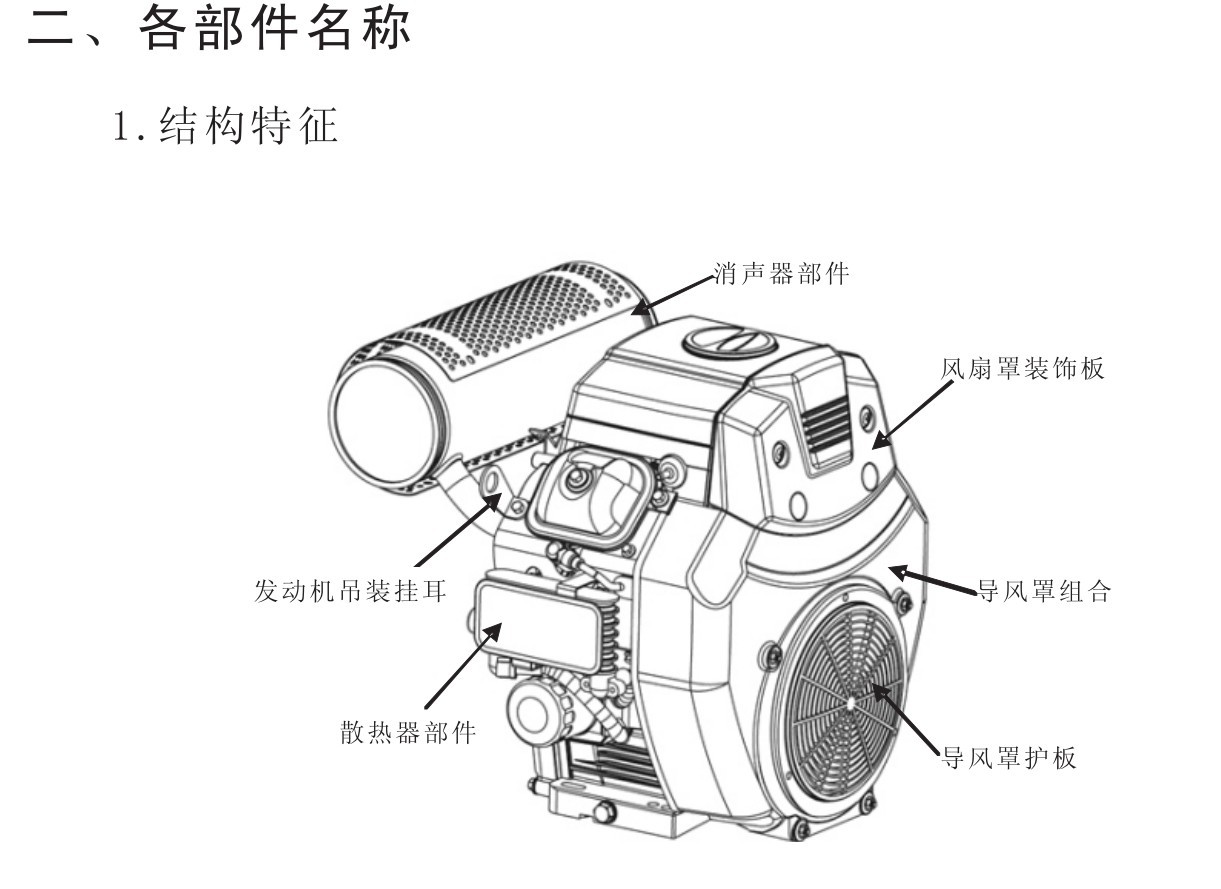 Chongqing Jialing brand JH670V-A double cylinder gasoline engine R670 Small 24 horsepower high pressure washing machine pump boat