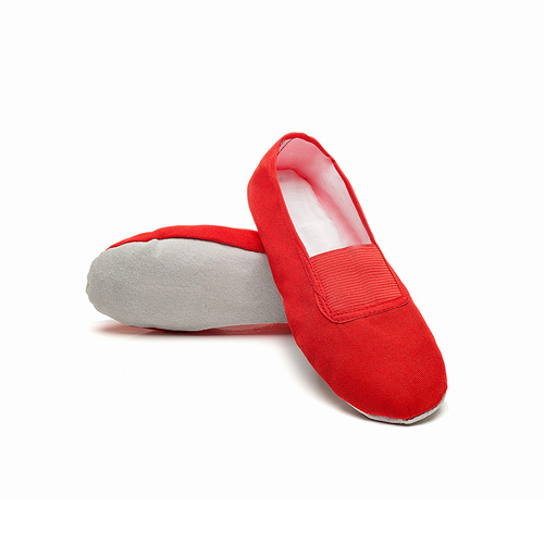 Adult children's gymnastics shoes, dance shoes, ballet shoes, yoga shoes, soft-soled cat claw white teacher dance shoes