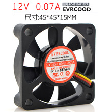 捷冷 EVERCOOL EC4510M12CA 4510 12V 0.07A 4.5CM超靜音散熱風扇