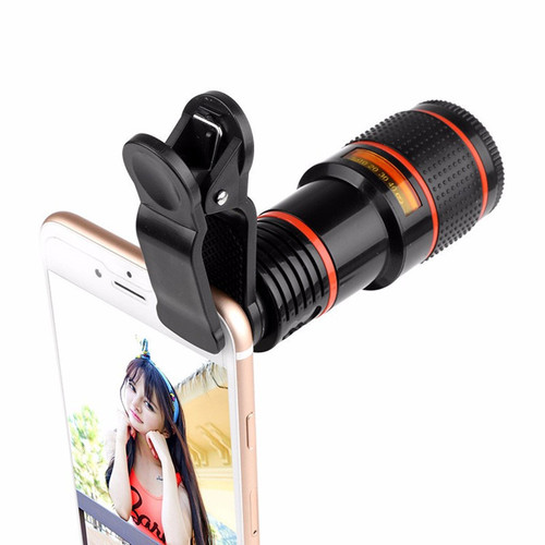 Phone glass lens camera telescope phone external macro lens 8x 12x 14x phone telephoto lens