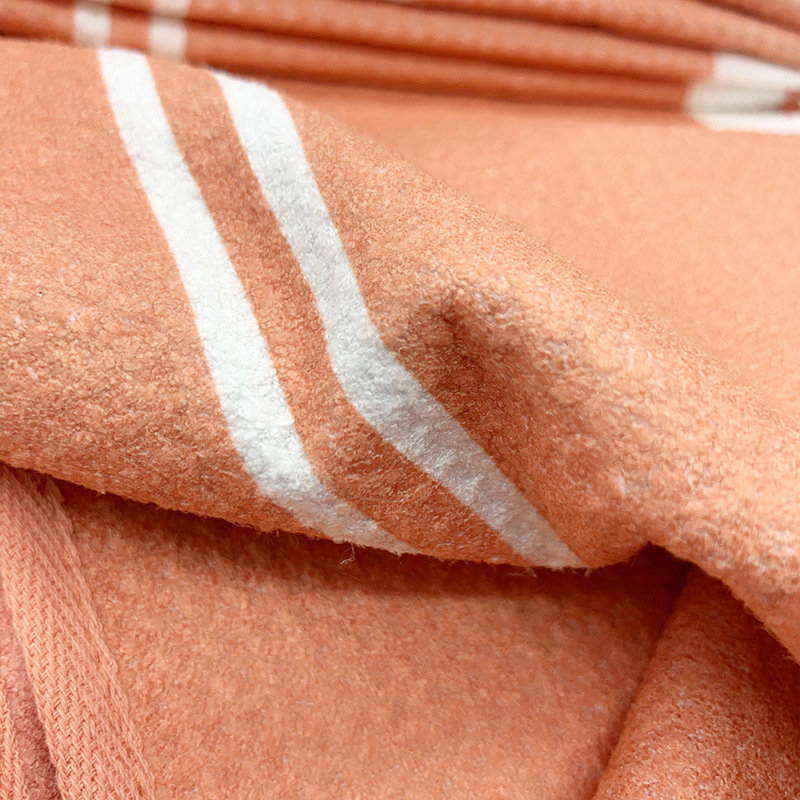 Polyester Microfiber Pineapple Plaid Waffle Yoga Towel Bath Towel Bathrobe Beach Towel Fabric Printing Customization