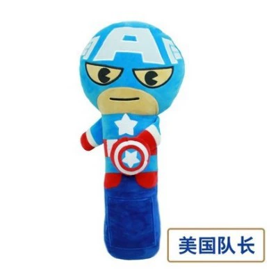 Seat belt shoulder pad: Seat Belt Pillow Shoulder Protector - captain-america