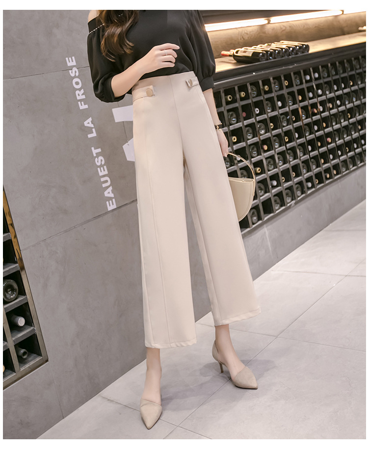 Pantalon léger femme en coton - Ref 3430164 Image 26