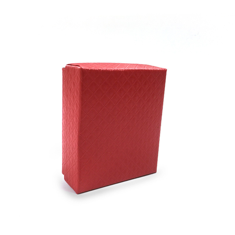 Caja de anillo de moda japonesa y coreana caja de collar caja de espárrago de oreja caja de pulsera caja de papel de cuero caja de joyería de regalo de San Valentín