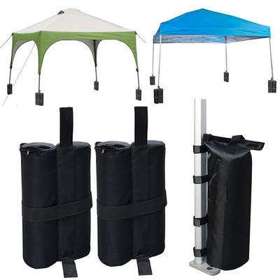 Outdoor folding tent fixed sandbag sandbag counterweight weight windproof anti-reverse reinforced leggings base (Çadırlar)