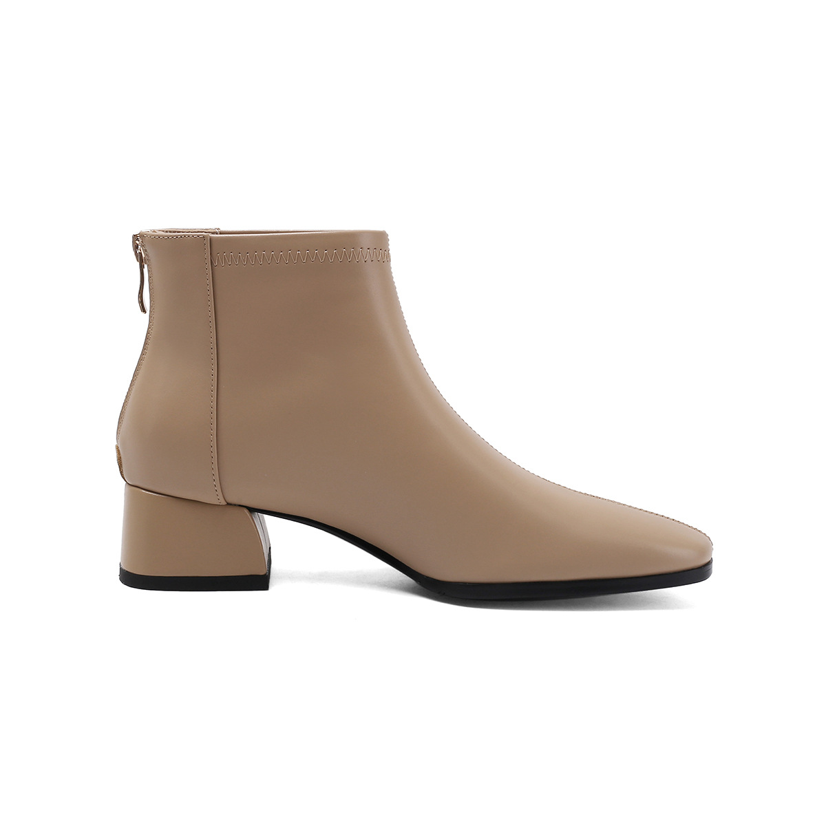 Chiko Hipatia Round Toe Block Heels Boots