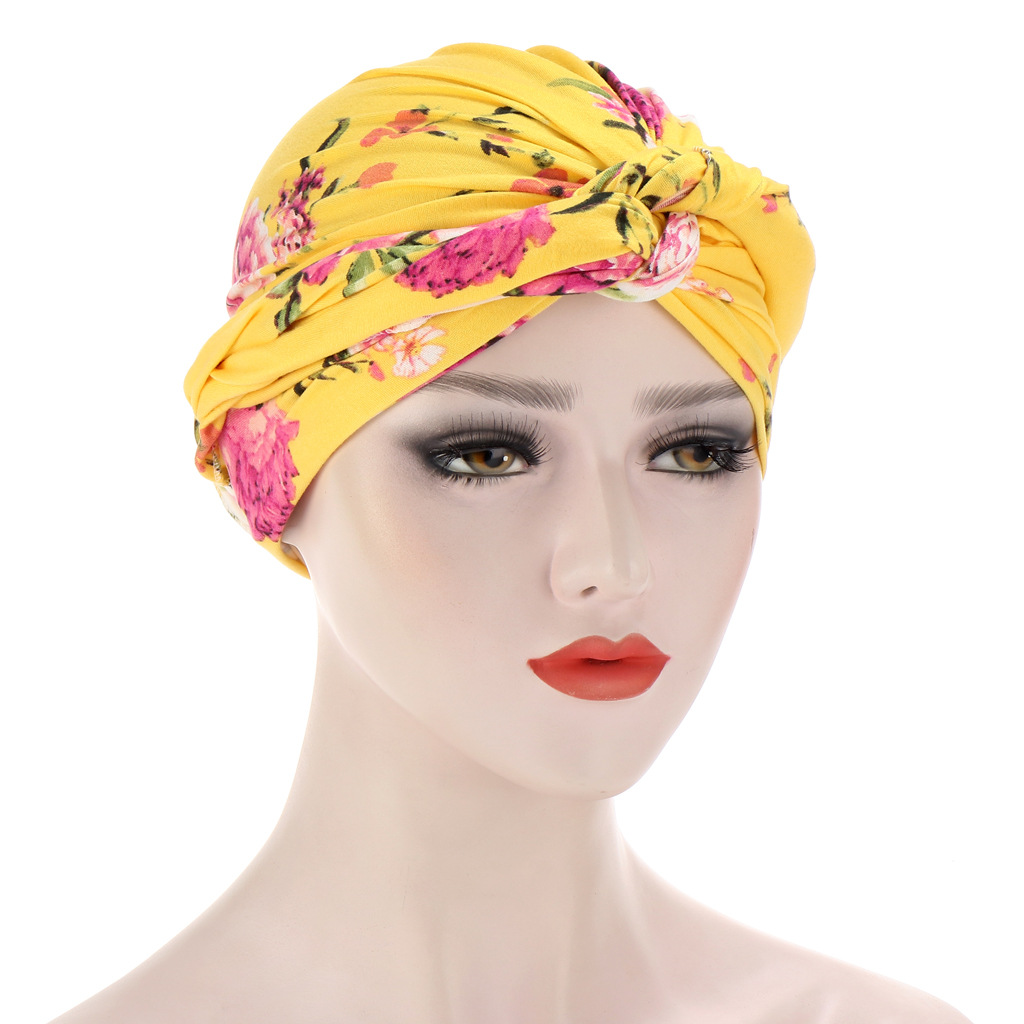 Flower Cloth Hat For Women display picture 1