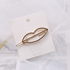 Sophisticated hair accessory, metal pin, hairgrip, European style, simple and elegant design