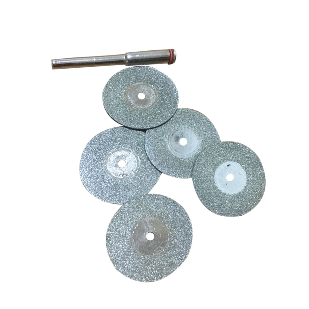 20mm金刚石切割片电磨配件5个装 锯片玻璃玉石切割片批发