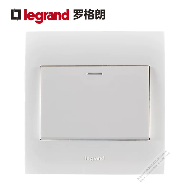 Legrand/罗格朗 仕界系列 一开中途挚开关(一位多控开关）HE311B
