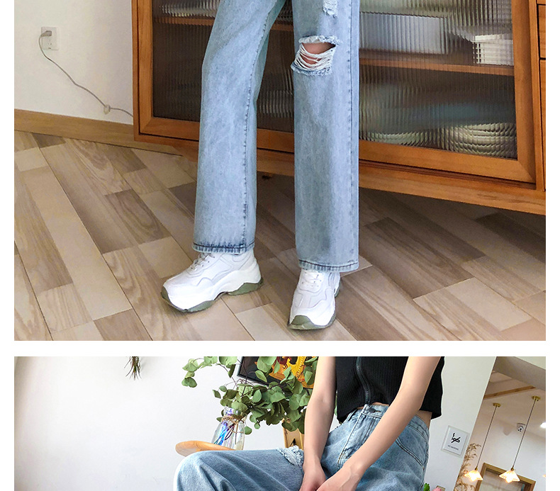 Pantalon léger femme en cow-boy - Ref 3430151 Image 18