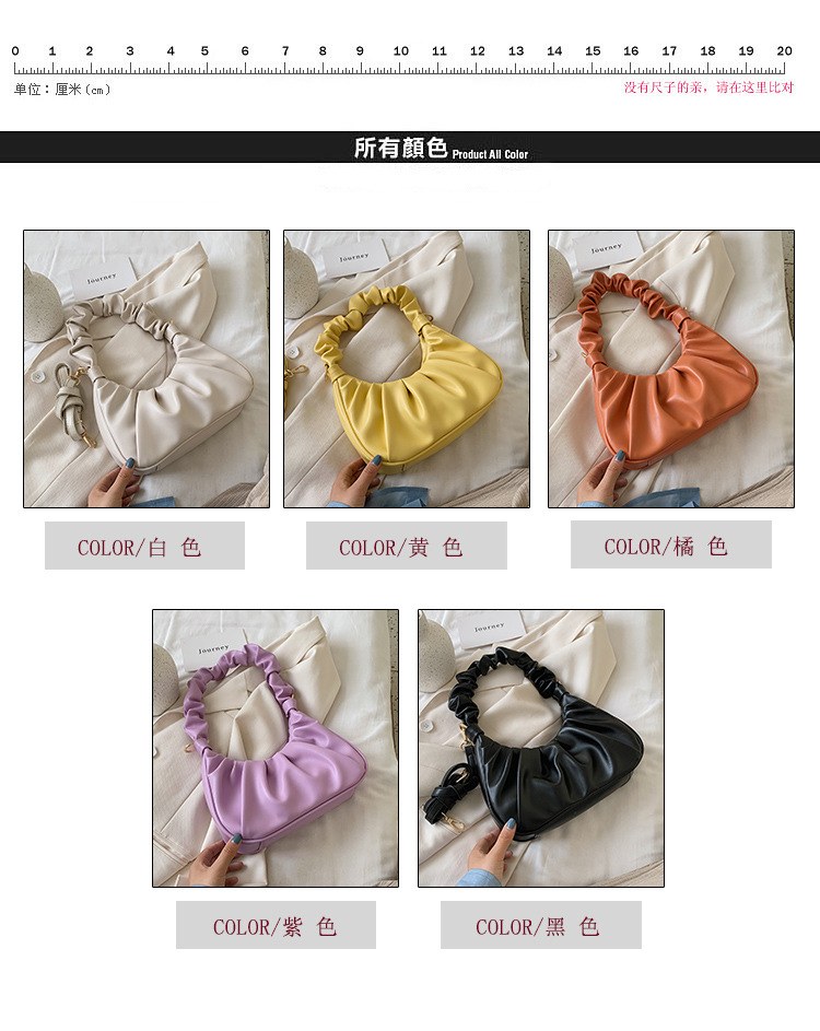 Lemon Soda Women's Folded Bowknot Bucket New Shoulder Fashion Messenger Bag Wholesale display picture 19