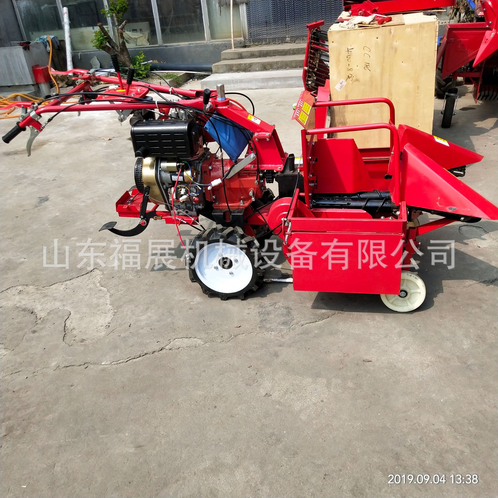 厂家直销多功能收割机割晒机 供应青储玉米割晒机 大豆辣椒收割