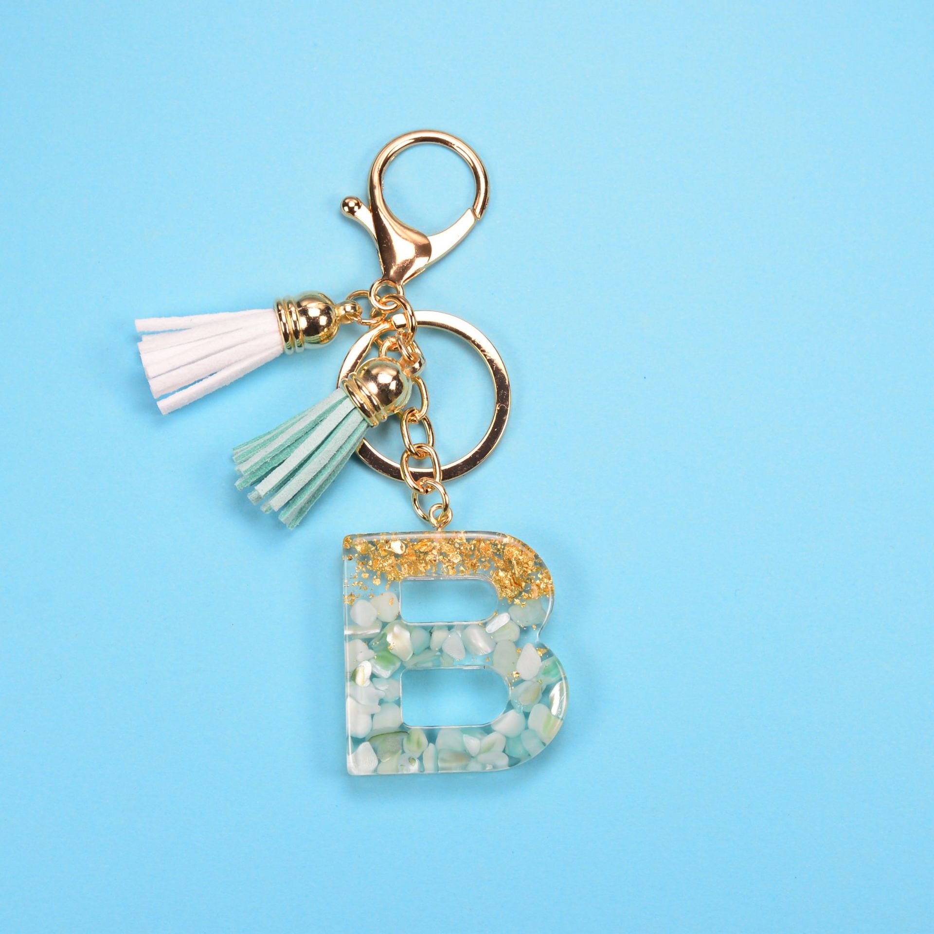 Bag Pendant, Keychain Classification Fashion Letter Resin Unisex Bag Pendant Keychain