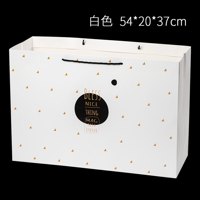 Bolsas de regalo extra grandes y grandes, bolsas de papel, bolsas de embalaje ceremoniales, bolsas de cumpleaños, bolsas de regalo al por mayor