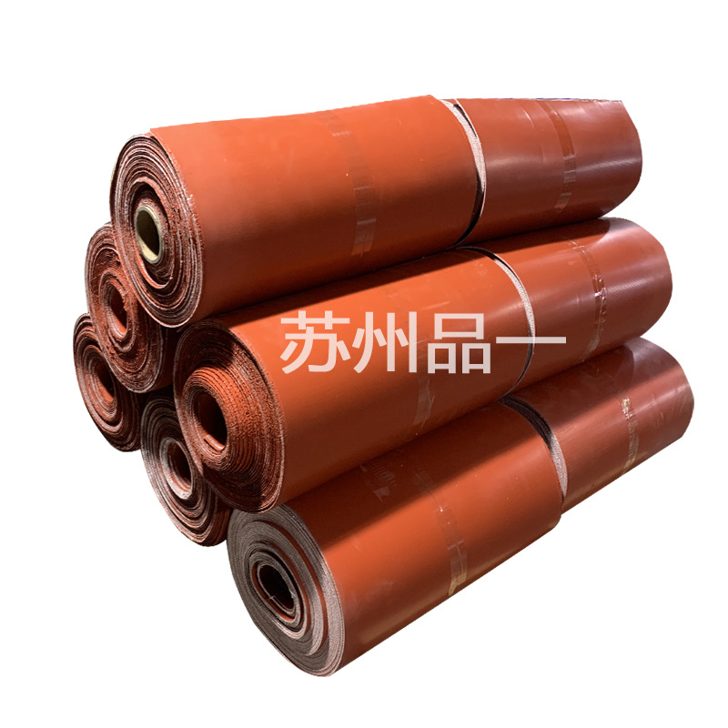 3-5mm矽钛合金橡膠板 防火閥及排煙風管法蘭墊圈耐高溫不燃環保