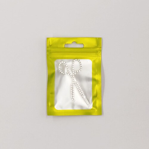 Accessories bag, mobile phone case, aluminum foil bag, fishing gear plastic bag, colorful yin and yang packaging bag, black frosted ziplock bag printing