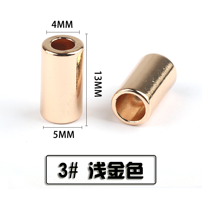 Fuente de la fábrica Nueva campana de metal suéter abajo chaqueta cordón hebilla cuerda elástica hebilla de metal hebilla de aerosol