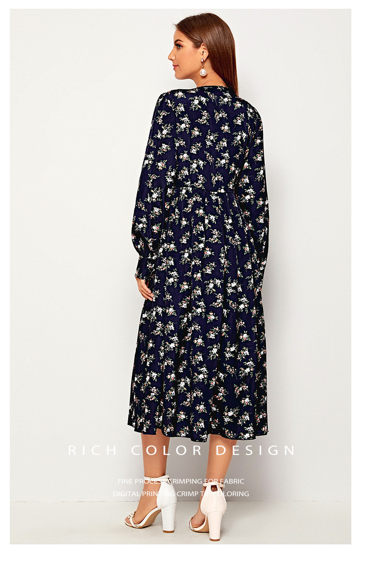 new floral mid-length dress  NSXS37362