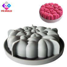 现货供应 6寸爱心慕斯蛋糕硅胶模具 慕斯蛋糕圈蛋糕模具 手工模具