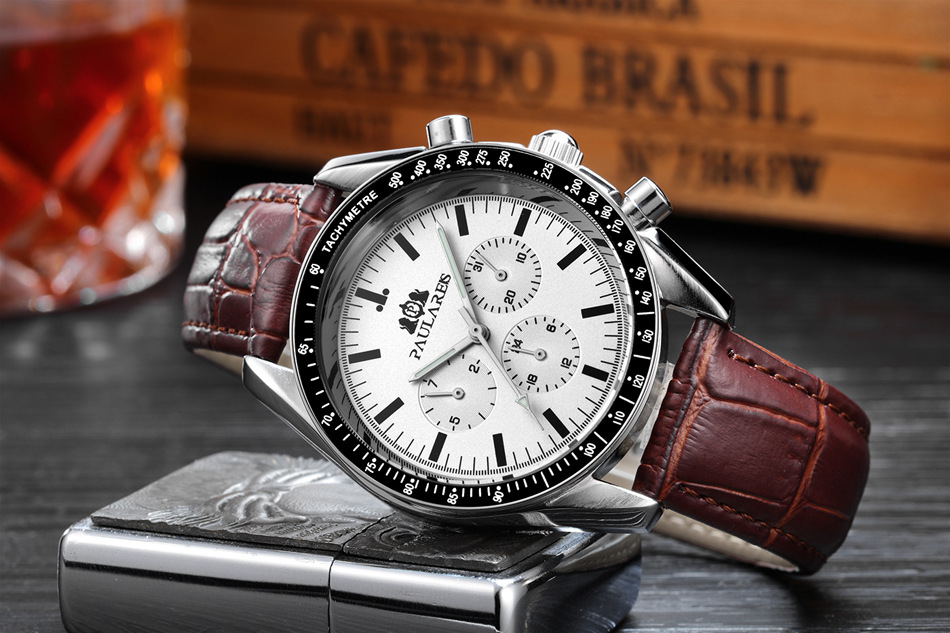 Fully Automatic Mechanical Multi-Function Strong Luminous Steel Strap Men's Watch AUTOMATIC WATCH_voghion.com