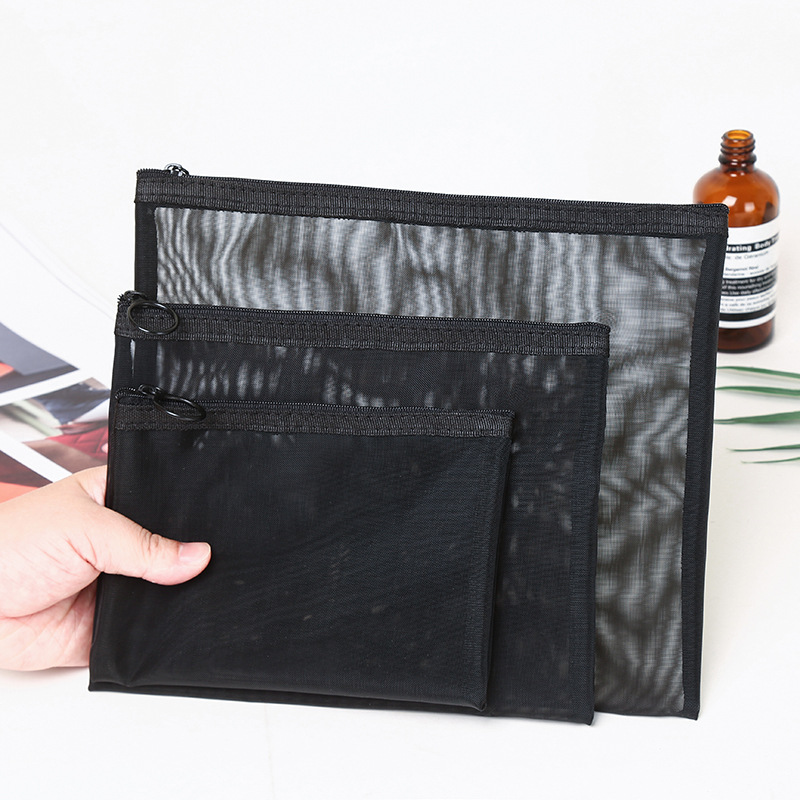 Mesh Portable Portable Multifunctional Travel Cosmetic Storage Bag display picture 5