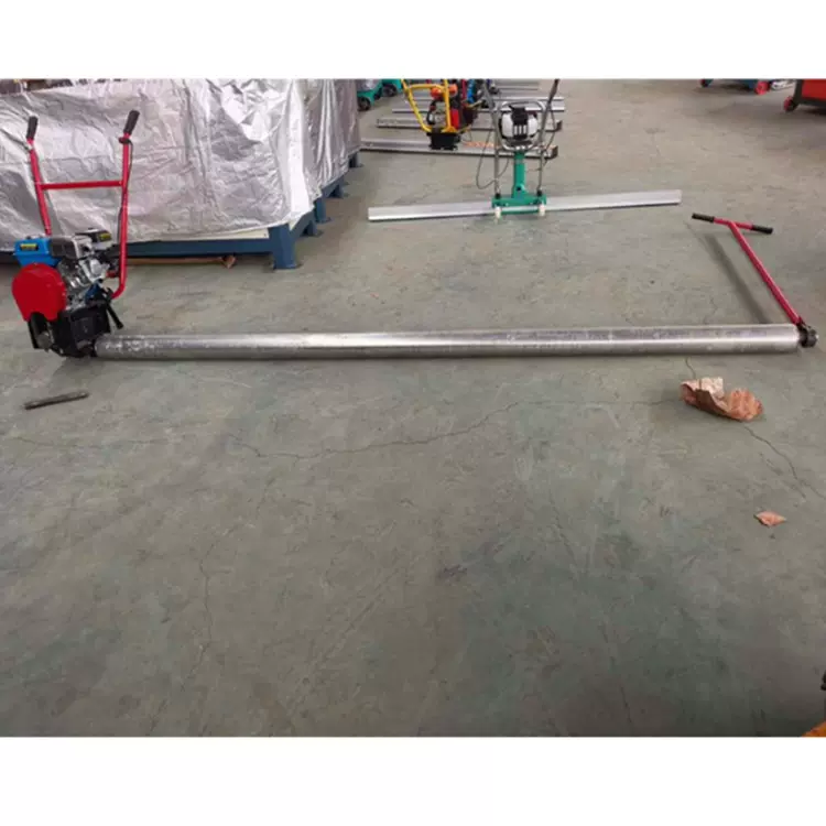 混凝土路面滚平机  单滚轴滚平机  手推式护坡单滚轴整平机