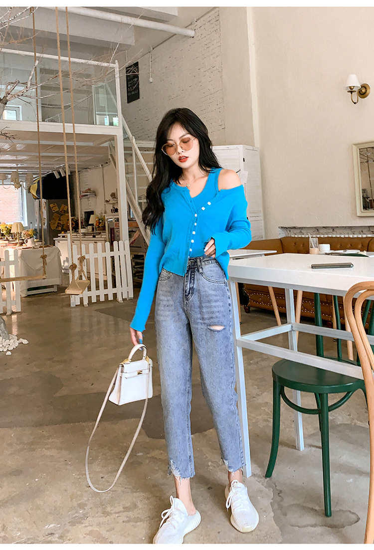 Pantalon léger femme en coton - Ref 3430260 Image 49